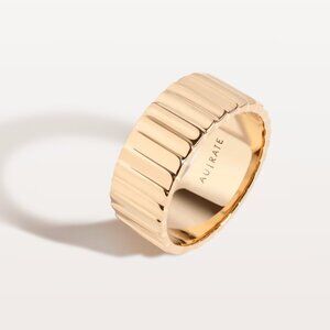 Aurate Infinity Ring, Vermeil Yellow Gold, Size 6